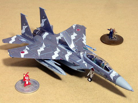 F-15DJ 飛行教導隊(新田原基地) アグレッサー095号機 技MIX3 トミーテック