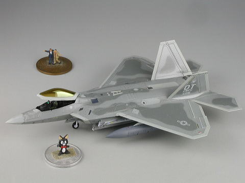技MIX ギミックス 航空機シリーズ U.S.AIR FORCE F-22 第1弾 トミーテック