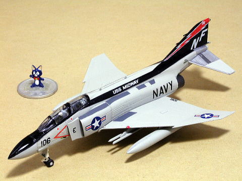 F-4J ファントムII 第161戦闘飛行隊 艦載機コレクション シークレット エフトイズ