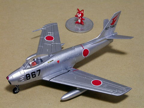 F-86F a. 銀塗装 日本の翼コレクション2 エフトイズ