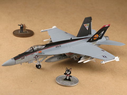 F/A-18E スーパーホーネット 「トムキャッターズ」CAG機 エフトイズ
