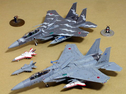 技MIX ギミックス 航空機シリーズ 航空自衛隊 F-15J/DJ 第3弾 トミーテック