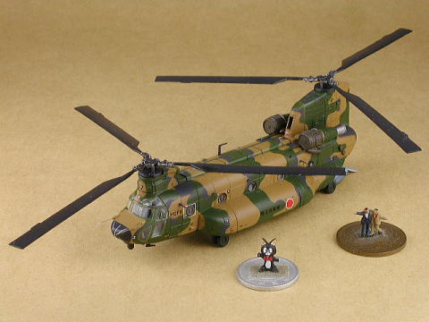 技MIX ギミックス 航空機シリーズ CH-47JA/LR 第3弾 トミーテック