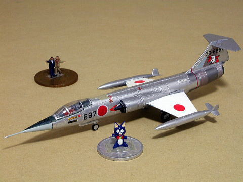 F-104J 銀塗装 日本の翼コレクション エフトイズ