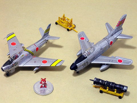 ミニプラモデルコレクション マルサン F-86Dセイバー