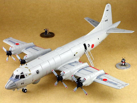 1 144 技MIX 海上自衛隊P3-C OP-3C 完成品2機セット - 航空機 ...