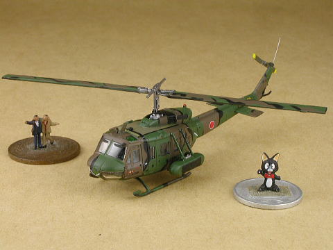 UH-1H 東部方面ヘリコプター隊 第1飛行隊(立川駐屯地) 87式地雷散布 